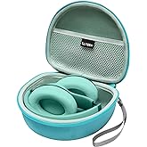 Headphone Case Compatible with Beats Studio Pro/Solo 4 / Studio 3 / Solo 3 / Picun B8 / BERIBES/JLab JBuds Lux ANC Wireless Bluetooth Noise Cancelling Headphones, Green(Case Only)
