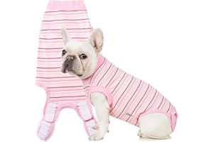 SEBIDTCO Sebdtico Recovery Suit for Dogs,Dog Surgery Suit Female Spay,Soft Dog Onesie for Surgery Female,Dog Cone Alternative Surgical Recovery Suit Female,Abdominal Wounds Licking Anti Suit for Dogs