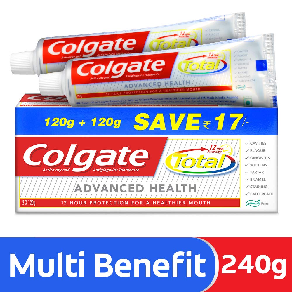 Buy Colgate Total Advanced Health Anticavity Toothpaste 240g (Saver