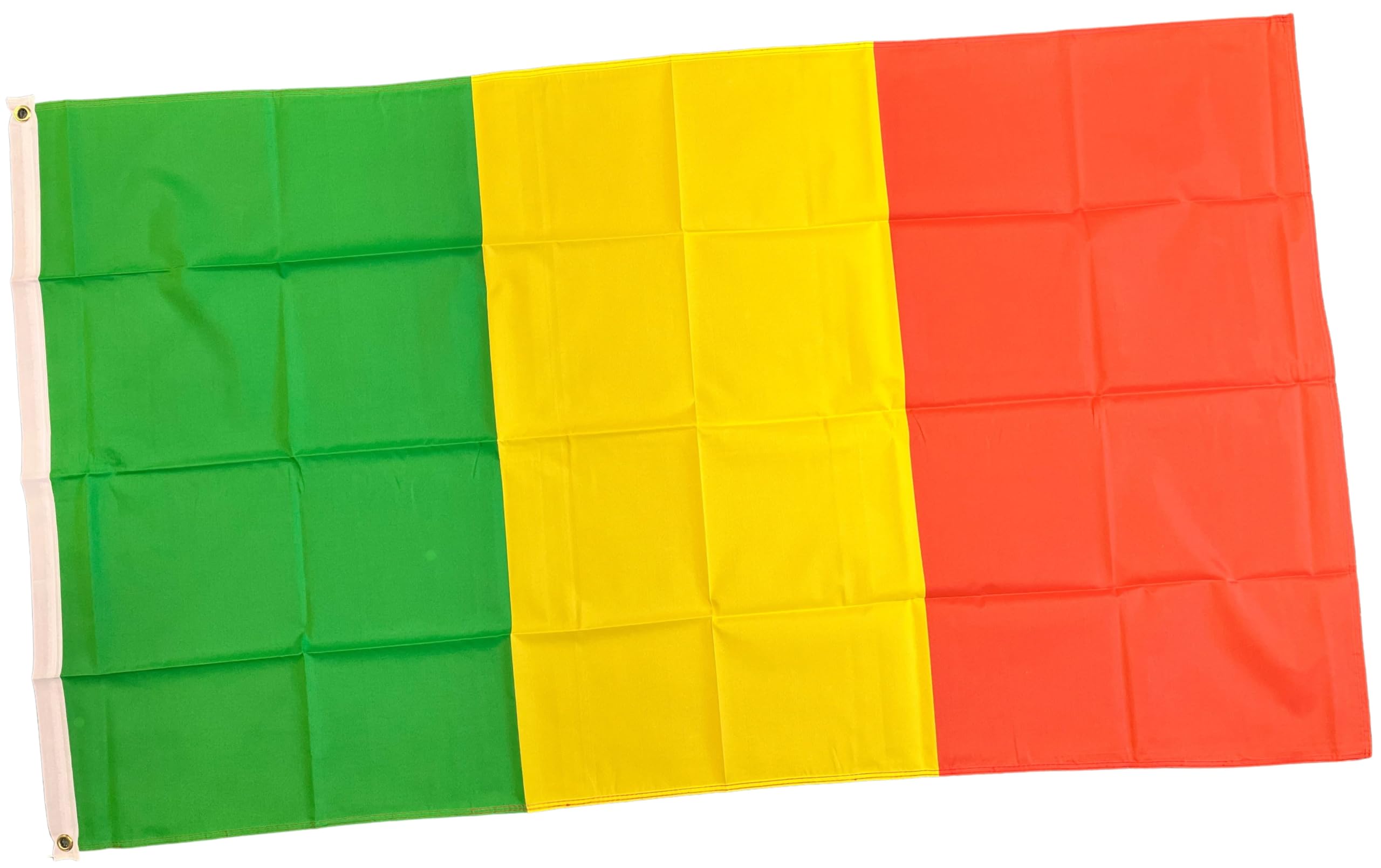 NWFlags Mali Flag 5ft x 3ft 75d Premium Polyester Suitable For Flagpoles | Strong Polyester 5x3 foot material large flag banner with two metal Eyelets