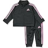 adidas Baby Girls 2-piece Classic Tricot Track Suit Jacket & Pants