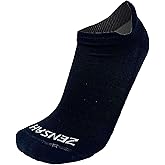 Zensah Alpaca Wool Running Socks - Cozy No Show Alpaca Socks, USA Made for Men and Women