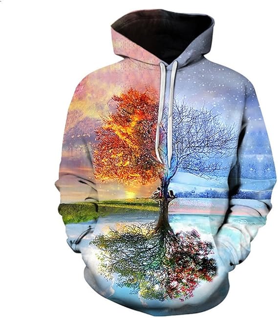 casual hooded sweatshirt