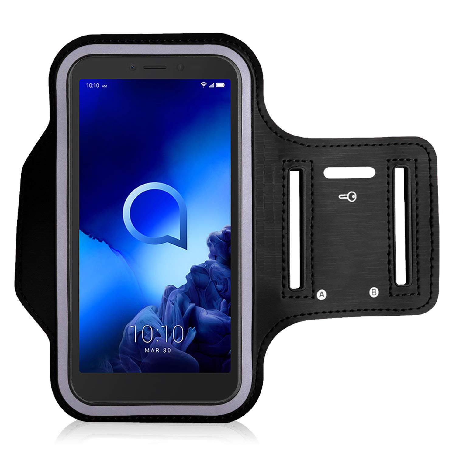 KP TECHNOLOGY Alcatel 1B / Alcatel 1S / Alcatel 3L / Alcatel 1V / Alcatel 1SE / Alcatel 1C / Alcatel 3X Armband Case for Running, Biking, Hiking, Canoeing, Walking, Horseback Riding and other Sports