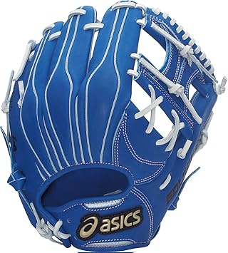 Amazon Asics アシックス ソフトボール 野球 グローブ 内野手 右投げ Lh ゴールドステージ スピードテック Bgsdli レディス手口採用モデル ブルー ホワイト 4501 アシックス Asics グラブ ミット