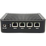 Protectli Vault 4 Port, Firewall Micro Appliance/Mini PC - Intel Quad Core, AES-NI, 8GB RAM, 128GB mSATA SSD