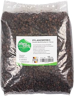 Pflanzwerk® Pflanzkübel Pflanzton Mineral Granulat 15l *MINERALISCHER BLÄHTON* 8/16 KÖRNUNG *QUALITÄTSWARE*