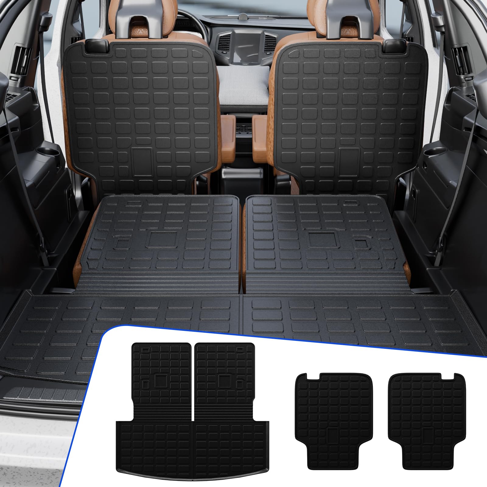 Rongtaod Cargo Mat Compatible with 2020-2025 Ford