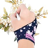 Spaseeba Cute Artist Digital Drawing Glove Colorful Two-Finger Animal Print Glove for Drawing Tablet Comfortable for Right an