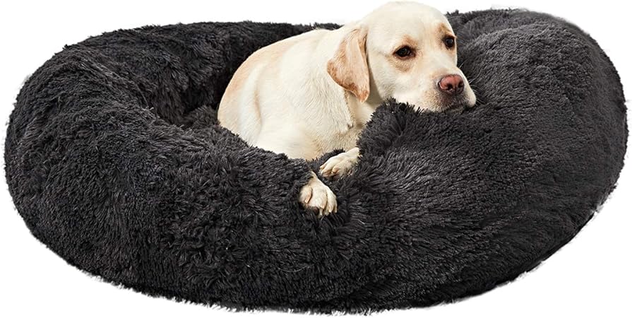 round dog beds for large dogs