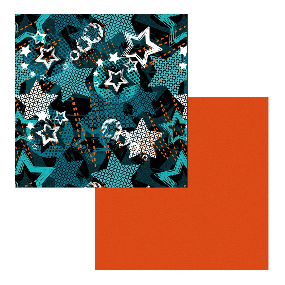 plottiX iXpaper Sets - 20 cm x 30 cm - Urban Stars