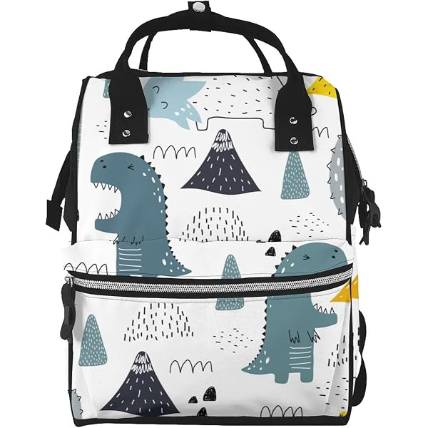 Amazon.com: Diaper Bag Nappy Backpack Baby Bag Colorful  display picture 2