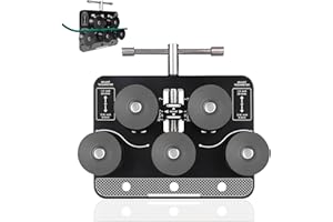 Tubing Straightener for 3/16" - 1.0" Diameters,Brake Line Straightener with 5 Contacting Points,Handheld Tube Straightener Ad