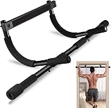 FK Sports Pull Up Bar Doorway & Chin Up Bar - No Drilling - Upper Body view 1