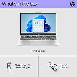 HP 15.6 inch Laptop PC, Processor: 13th Generation