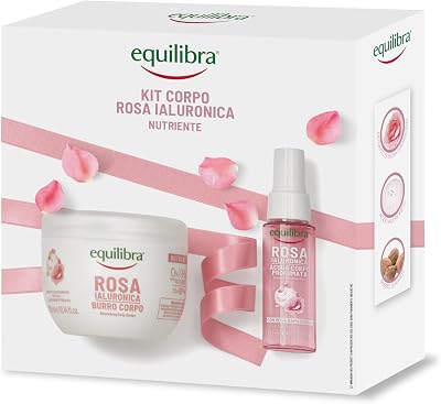Kit corporal rosa hialurónica nutriente