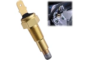 Fan Thermostat Temperature Switch 1/8" NPT,190'F On - 175'F Off,Automotive Engine Electric Radiator Cooling Fan Temperature S