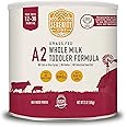 Serenity Kids 12-36 Months Toddler Formula Powder Drink Made w/Grass Fed Organic A2 Whole Milk - Clean Label Project Purity Award Certified - 21 oz Can - 6 Count Whole Milk Powder for Toddler