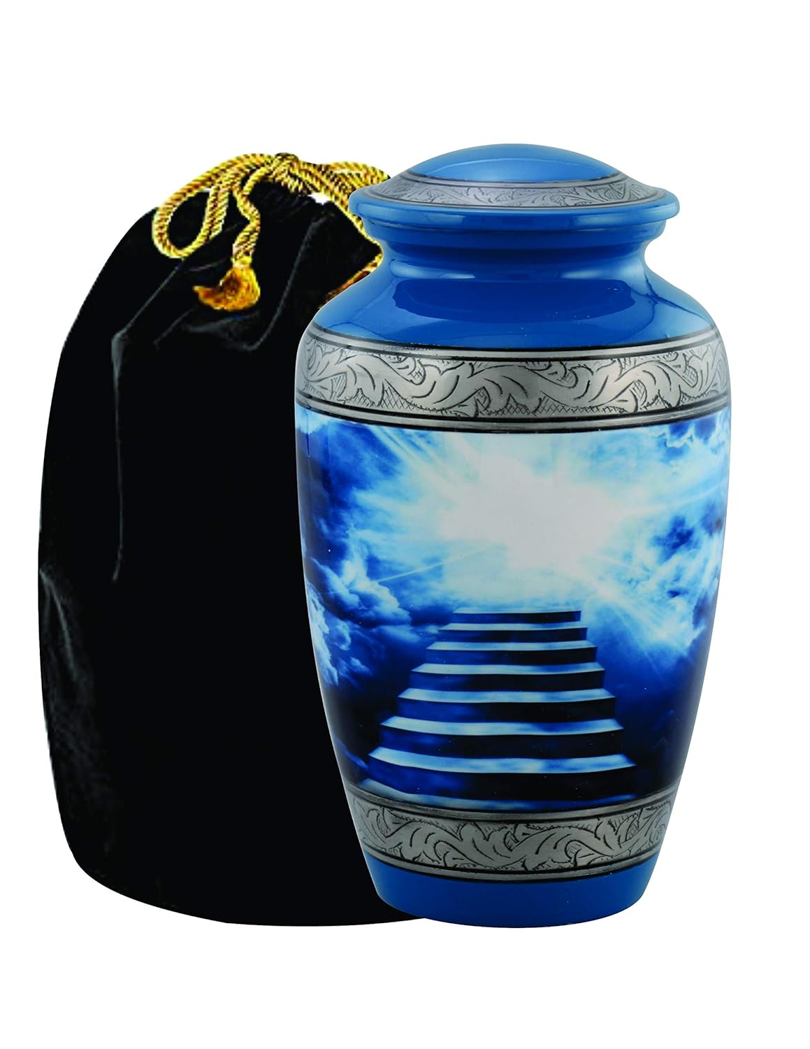 Copper Aart™ Cremation URN Memorial Container Jar Pot Metal Urns