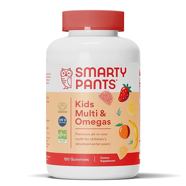 SMARTYPANTS KIDS MULTIVITAMIN GUMMIES: OMEGA 3 FISH OIL...