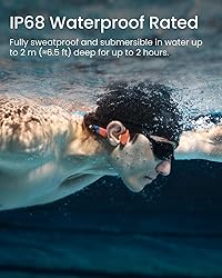 SHOKZ OpenSwim Pro - Open-Ear Bluetooth & MP3 Bone