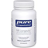 Pure Encapsulations NR Longevity NAD Supplement – Supports Healthy Aging, NAD+ Replenishment, Mitochondrial Function, with NIAGEN – Gluten Free, Non-GMO, Hypoallergenic – 60 Capsules