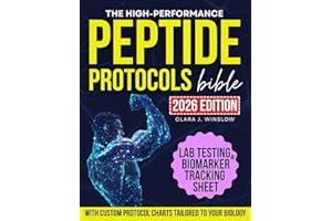 High-Performance Peptide Protocols Bible: Evidence-Based Stacks for Energy & Focus, Muscle Growth, Weight Loss, Anti-Aging, Gut Health, and Longevity — Personalized to Your Age, Biology, and Goals