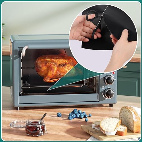 GeeRic 11 inch Reusable Liners for Toaster Oven and Air Fryer