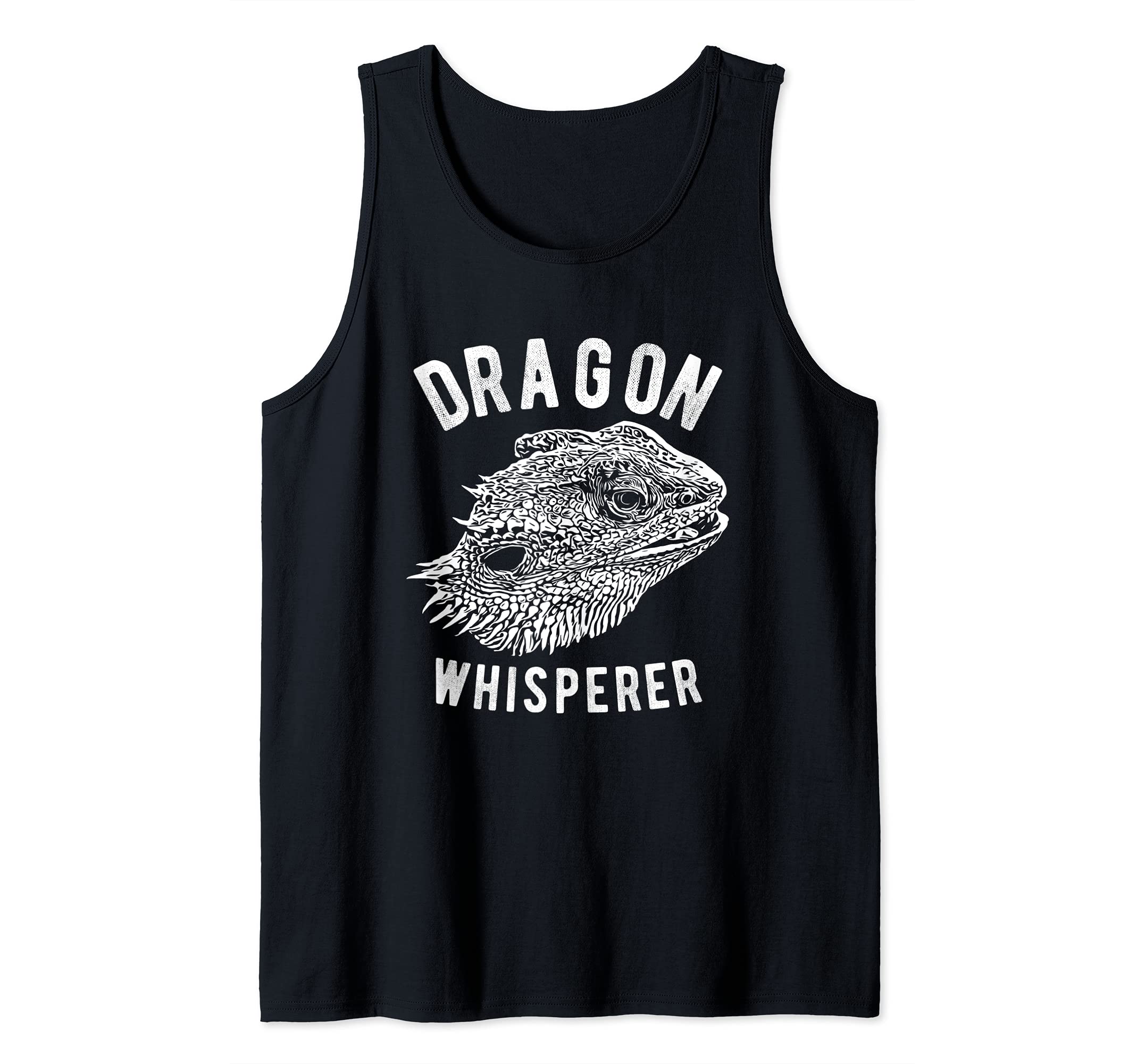 Tiny dinosaur - Bearded Dragon Whisperer - Lizard Reptile Tank Top