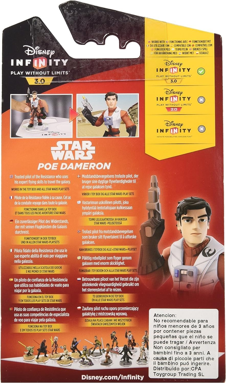 Disney Infinity 3.0: The Force Awakens Poe Dameron (PS4/PS3/Xbox One/Xbox 360/Nintendo Wii U)