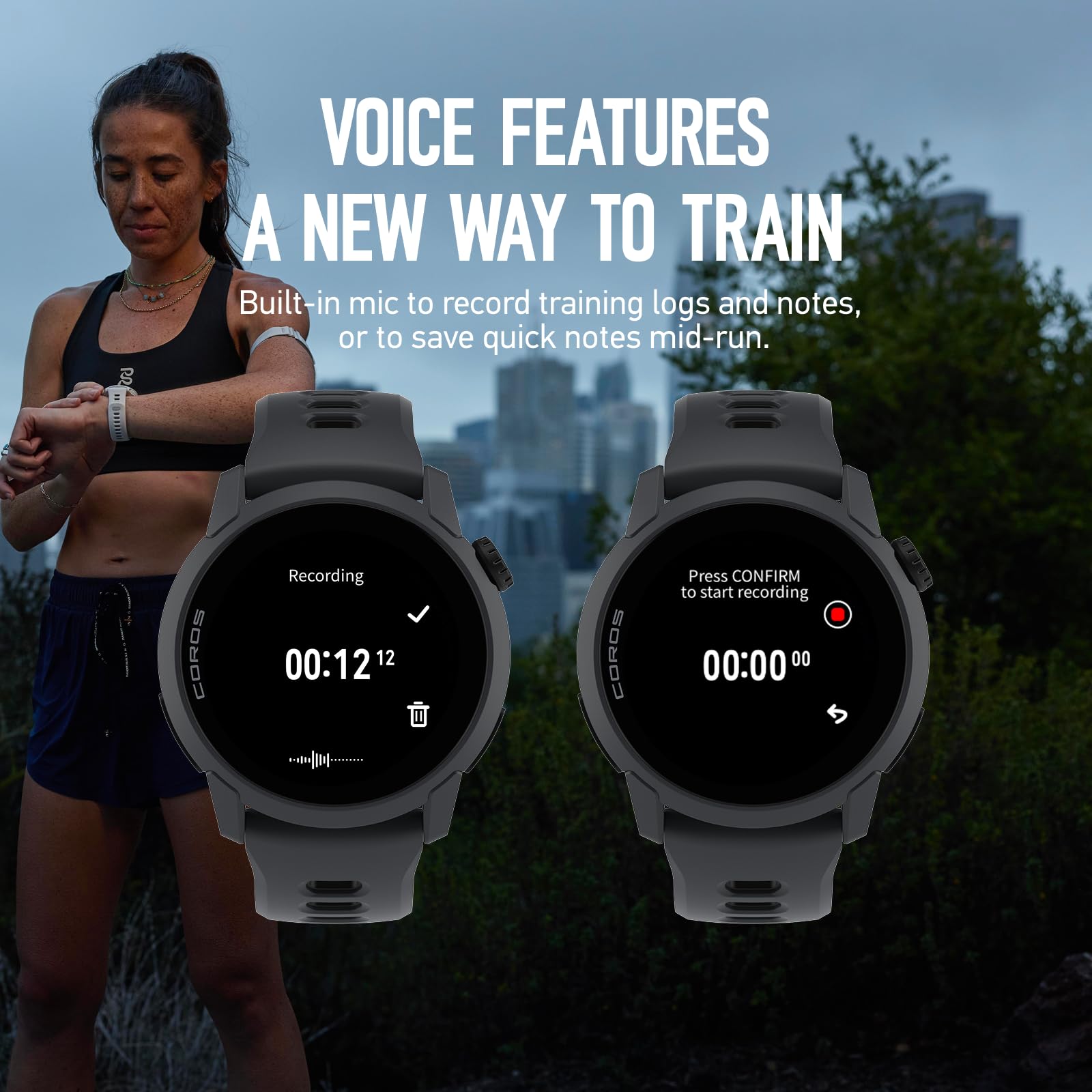 COROS PACE 4 Ultralight Sport GPS Watch, 1.2