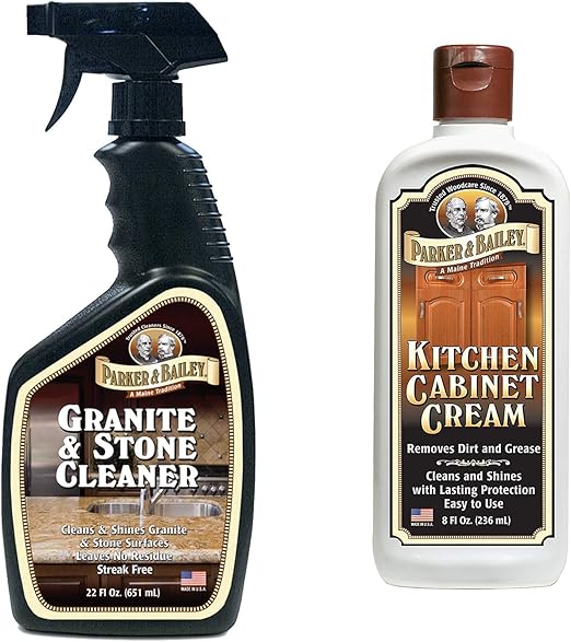 Amazon Com Parker And Bailey Granite Stone Cleaner Bundled