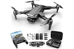 RC Viot GPS Drone with Camera for Adults 4K with Brushless Motors, Auto Return Home, Long Flight Time and Distance,5G WIFI Transmission, Smart FPV Drone RC Quadcopter for Beginners Kids (Under 250G)