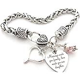 Daughter In Law Gift Wedding Bracelet Gift for Bride Step Daughter Gift NEW DAUGHTER Bracelet Jewelry from Mother in Law Bonus Daughter