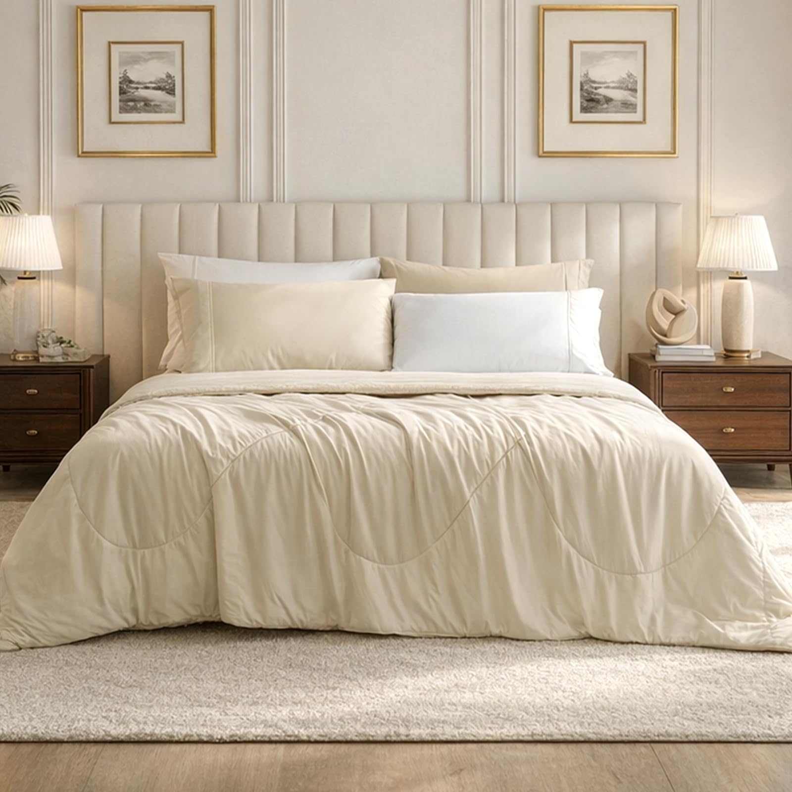 Cozy Bliss Cooling Comforter Queen Size, Cooling Blankets for Hot ...