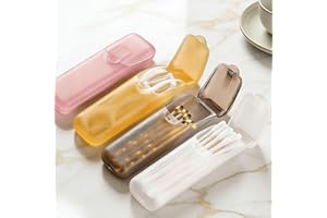 4 Pcs Mini Plastic Storage Boxes, Portable Refillable Small Parts Organizer with Snap Lids for Travel Dental Floss, Toothpick