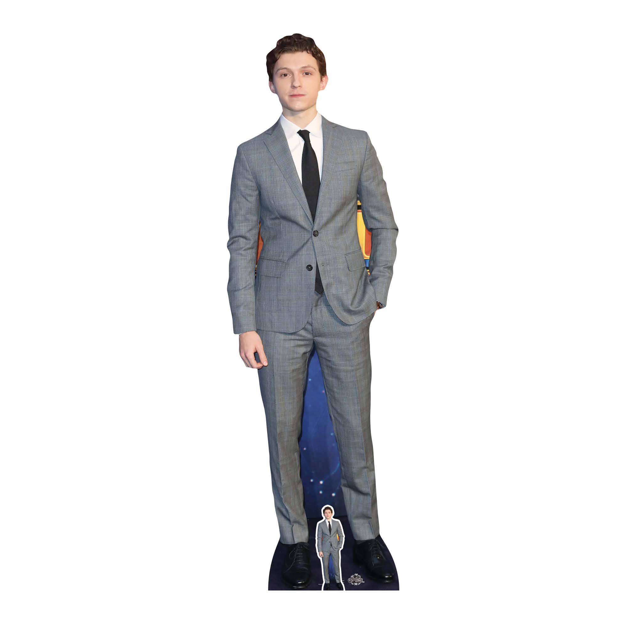 Star Cutouts CS756 Tom Holland Lifesize Cardboard Cutout with Free Mini – Celebrity Party Decoration, Fan Display & Gift — image 1