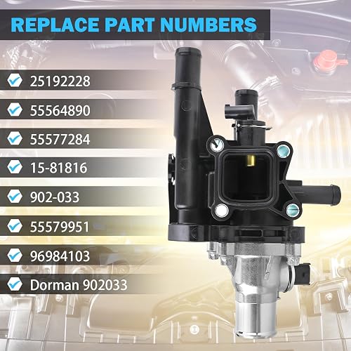 25192228 Engine Coolant Housing Thermostat Fit For Chevrolet Cruze Sonic 1.8L