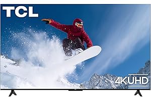 TCL 50-Inch Class S4 4K LED Smart TV with Fire TV (50S450F-CA), Dolby Vision HDR, Dolby Atmos, Alexa Built-in, Apple Airplay 