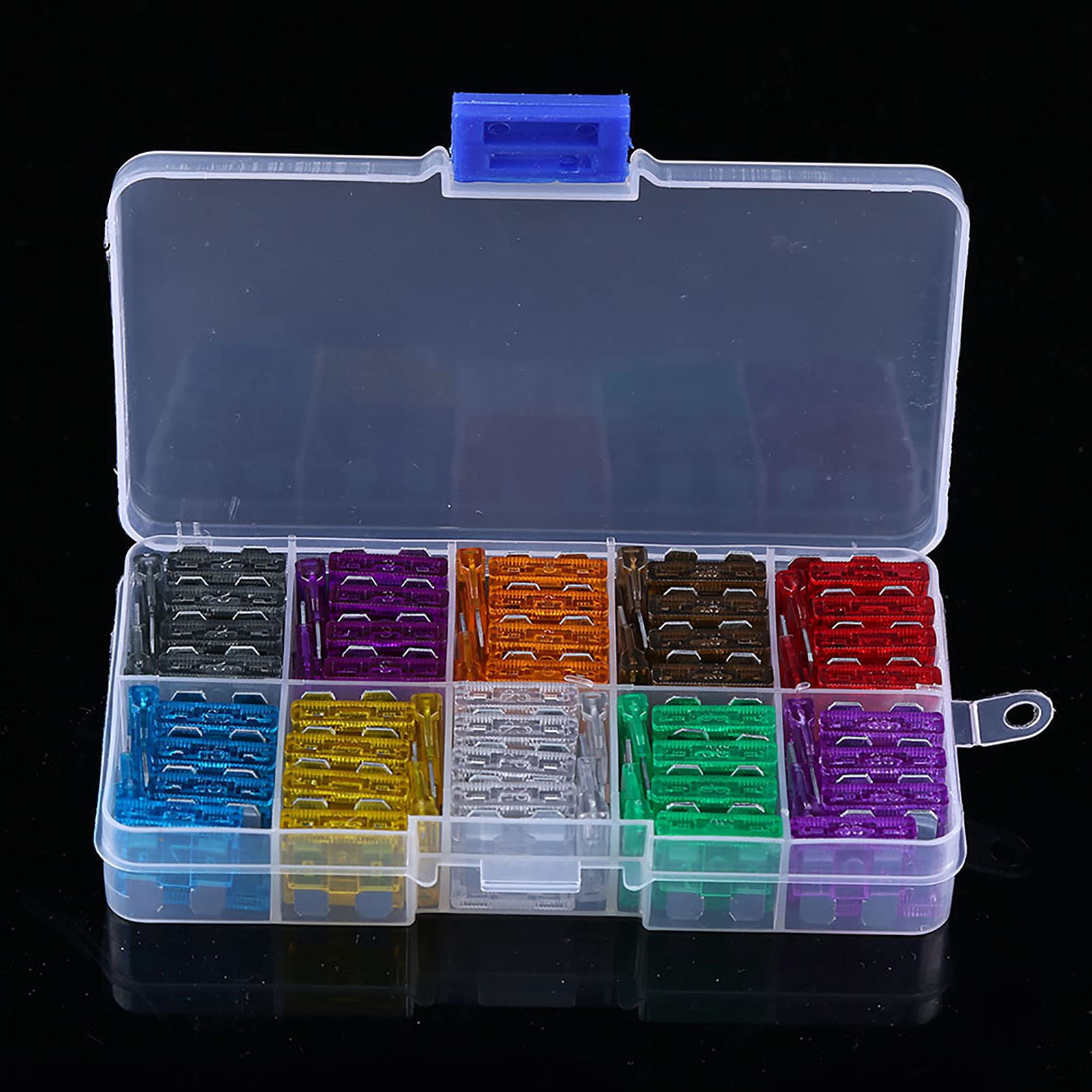 Tbest Car Kit,100Pcs/Lot Lightweight and Auto Car Medium Blade Assortment replacement for SUV Kit 2A 3A 5A 7.5A 10A 15A 20A 25