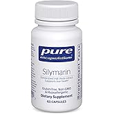 Pure Encapsulations Silymarin - 250 mg Milk Thistle Per Capsule - Liver Health Support - Antioxidants Supplement - Non-GMO & Vegan - 60 Capsules