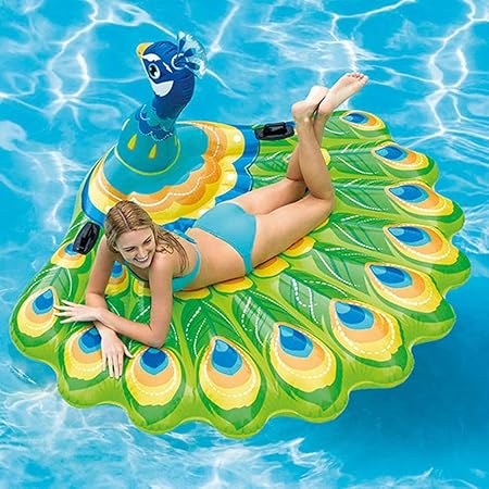 lijuezl inflables peacock pool raft
