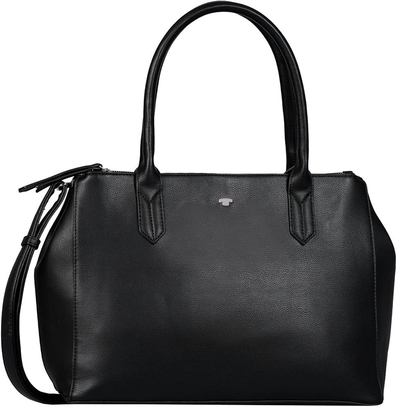 Roma, Borsa Shopper Donna, Nero (Black), 36x14x27