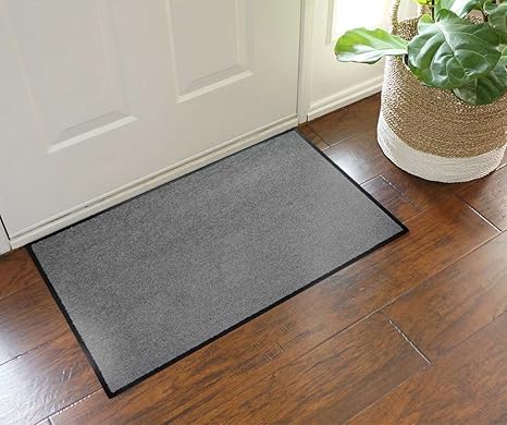 Premium Fußmatte in attraktiver Optik , Schmutzfangmatte, Fußabtreter, Türmatte, Matte,Sauber-Lauf-Matte, Anti-Allergisch, fü