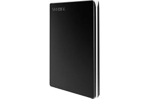 Toshiba Canvio Slim 1TB Portable External Hard Drive USB 3.0, Black (HDTD310XK3DA)