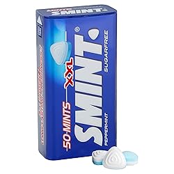 Smint XXL Peppermint Sugarfree 50 Mints Tin