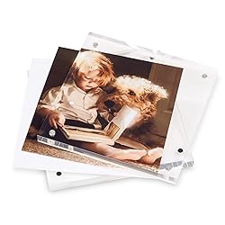 Scribble 5 x 5 Acrylic Magnetic Photo Frame/Picture