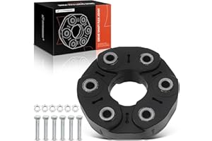 A-Premium Drive Shaft Coupler Flex Joint Propshaft Coupling Compatible with BMW E90 320d 2004-2011, E88 E81 F10 F11 X5 X6 Z4, with accessory, Replace# 26117610061
