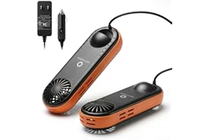 Airthereal SD32 Portable Shoe and Boot Dryer with Integrated Fan and Heater, Ultra Silent, Lightweight, for Winter Boots, Wor