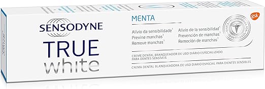 Creme Dental True White para Dentes Sensíveis, Sensodyne, 100g 